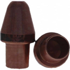Tuffaloy - Spot Welder Tips For Use With: 7RW Cap Taper Electrode Holder Type: Male Cap A Nose (Pointed) - Industrial Tool & Supply