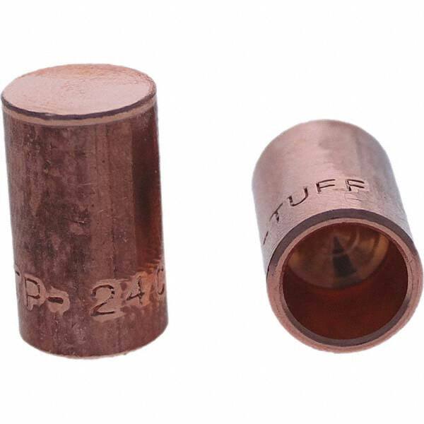 Tuffaloy - Spot Welder Tips For Use With: 4RW Cap Taper Electrode Holder Type: Female Cap C Nose (Flat) - Industrial Tool & Supply