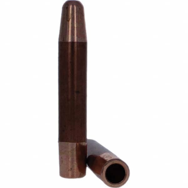 Tuffaloy - Spot Welder Tips For Use With: 5RW Electrode Holder Type: Straight Tip A Nose (Pointed) - Industrial Tool & Supply