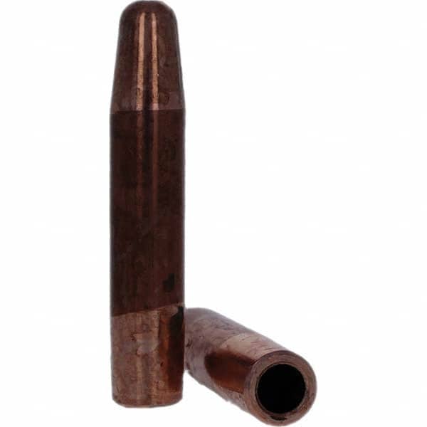 Tuffaloy - Spot Welder Tips For Use With: 5RW Electrode Holder Type: Straight Tip A Nose (Pointed) - Industrial Tool & Supply