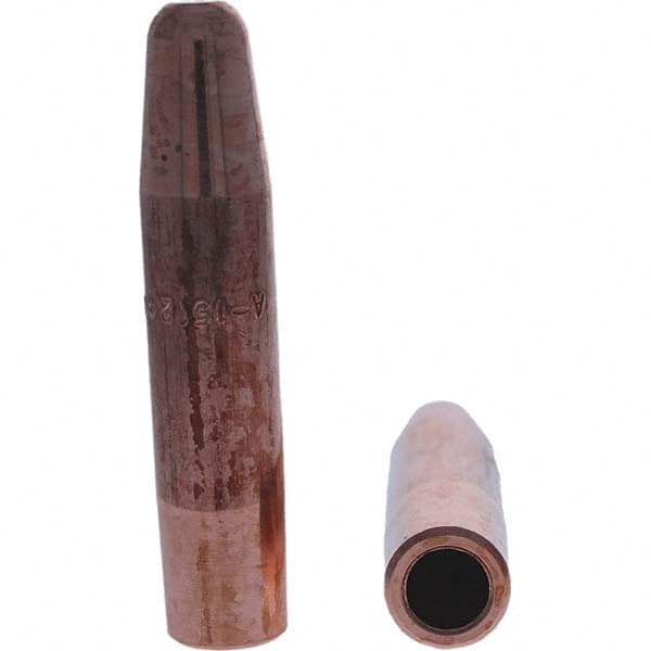Tuffaloy - Spot Welder Tips For Use With: 5RW Electrode Holder Type: Straight Tip A Nose (Pointed) - Industrial Tool & Supply