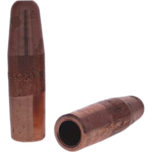 Tuffaloy - Spot Welder Tips For Use With: 5RW Electrode Holder Type: Straight Tip A Nose (Pointed) - Industrial Tool & Supply