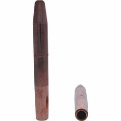 Tuffaloy - Spot Welder Tips For Use With: 4RW Electrode Holder Type: Straight Tip A Nose (Pointed) - Industrial Tool & Supply