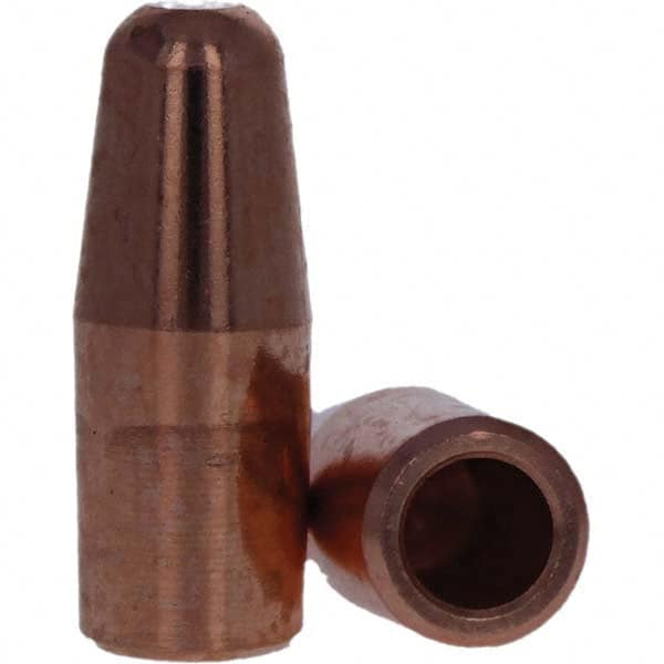 Tuffaloy - Spot Welder Tips For Use With: 4RW Electrode Holder Type: Straight Tip A Nose (Pointed) - Industrial Tool & Supply