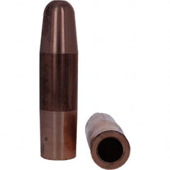 Tuffaloy - Spot Welder Tips For Use With: 7RW Electrode Holder Type: Straight Tip A Nose (Pointed) - Industrial Tool & Supply