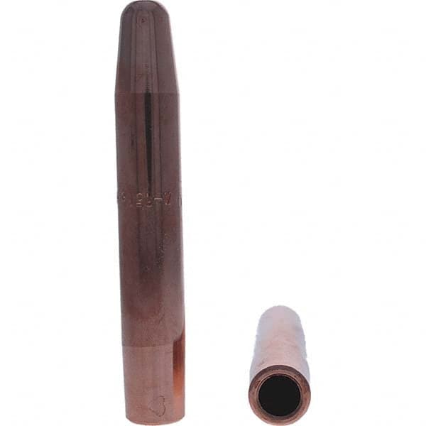 Tuffaloy - Spot Welder Tips For Use With: 5RW Electrode Holder Type: Straight Tip A Nose (Pointed) - Industrial Tool & Supply