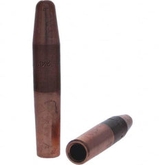 Tuffaloy - Spot Welder Tips For Use With: 4RW Electrode Holder Type: Straight Tip A Nose (Pointed) - Industrial Tool & Supply