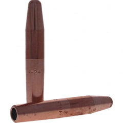 Tuffaloy - Spot Welder Tips For Use With: 4RW Electrode Holder Type: Straight Tip A Nose (Pointed) - Industrial Tool & Supply