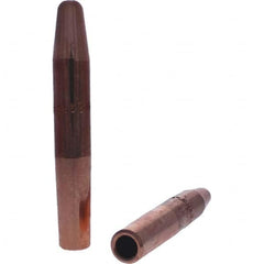 Tuffaloy - Spot Welder Tips For Use With: 4RW Electrode Holder Type: Straight Tip A Nose (Pointed) - Industrial Tool & Supply