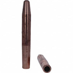 Tuffaloy - Spot Welder Tips For Use With: 4RW Electrode Holder Type: Straight Tip A Nose (Pointed) - Industrial Tool & Supply