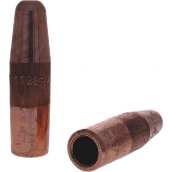 Tuffaloy - Spot Welder Tips For Use With: 5RW Electrode Holder Type: Straight Tip A Nose (Pointed) - Industrial Tool & Supply