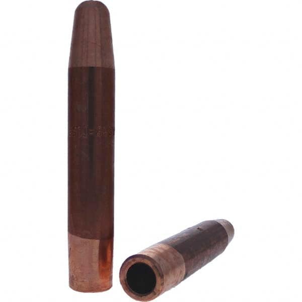 Tuffaloy - Spot Welder Tips For Use With: 5RW Electrode Holder Type: Straight Tip A Nose (Pointed) - Industrial Tool & Supply