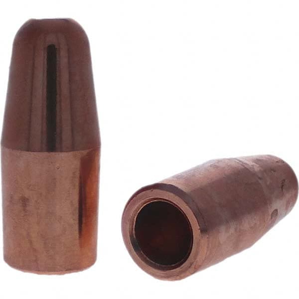 Tuffaloy - Spot Welder Tips For Use With: 6RW Electrode Holder Type: Straight Tip A Nose (Pointed) - Industrial Tool & Supply