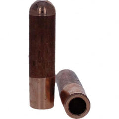 Tuffaloy - Spot Welder Tips For Use With: 5RW Electrode Holder Type: Straight Tip B Nose (Dome) - Industrial Tool & Supply