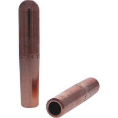 Tuffaloy - Spot Welder Tips For Use With: 6RW Electrode Holder Type: Straight Tip B Nose (Dome) - Industrial Tool & Supply