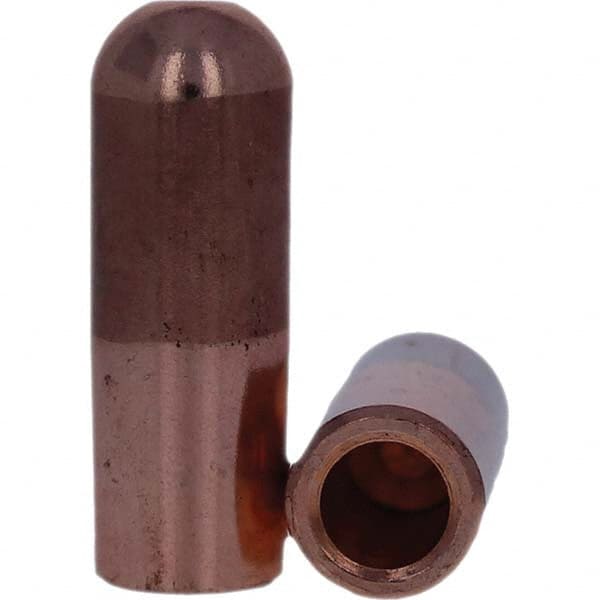 Tuffaloy - Spot Welder Tips For Use With: 5RW Electrode Holder Type: Straight Tip B Nose (Dome) - Industrial Tool & Supply