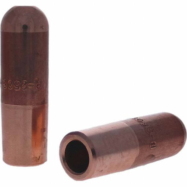 Tuffaloy - Spot Welder Tips For Use With: 7RW Electrode Holder Type: Straight Tip B Nose (Dome) - Industrial Tool & Supply