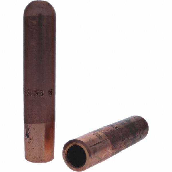 Tuffaloy - Spot Welder Tips For Use With: 7RW Electrode Holder Type: Straight Tip B Nose (Dome) - Industrial Tool & Supply