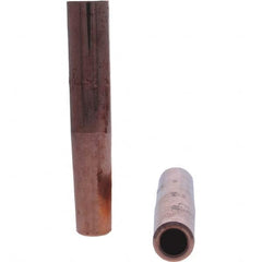Tuffaloy - Spot Welder Tips For Use With: 4RW Electrode Holder Type: Straight Tip C Nose (Flat) - Industrial Tool & Supply