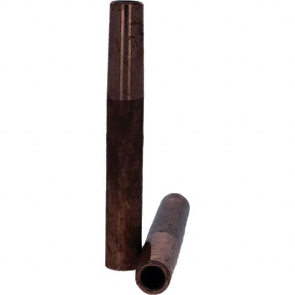 Tuffaloy - Spot Welder Tips For Use With: 4RW Electrode Holder Type: Straight Tip C Nose (Flat) - Industrial Tool & Supply