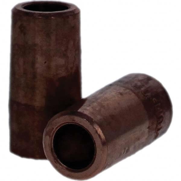 Tuffaloy - Spot Welder Tips For Use With: 5RW Electrode Holder Type: Straight Tip C Nose (Flat) - Industrial Tool & Supply