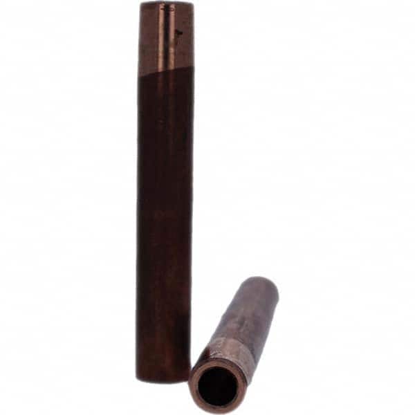 Tuffaloy - Spot Welder Tips For Use With: 5RW Electrode Holder Type: Straight Tip C Nose (Flat) - Industrial Tool & Supply