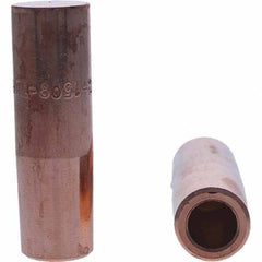 Tuffaloy - Spot Welder Tips For Use With: 6RW Electrode Holder Type: Straight Tip C Nose (Flat) - Industrial Tool & Supply