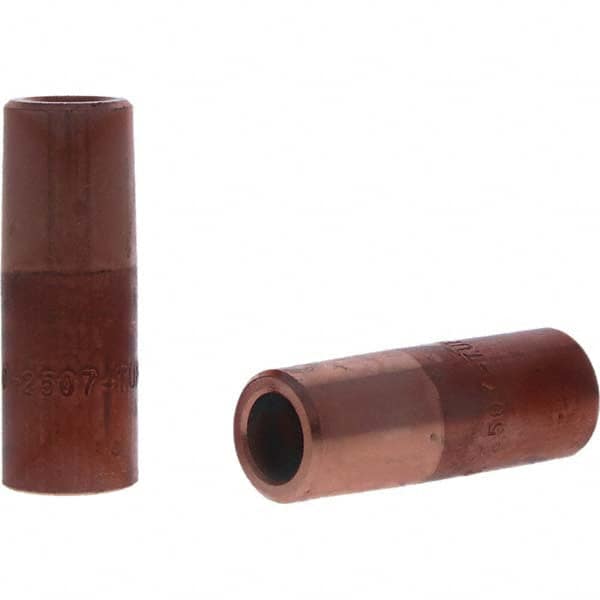 Tuffaloy - Spot Welder Tips For Use With: 5RW Electrode Holder Type: Straight Tip C Nose (Flat) - Industrial Tool & Supply