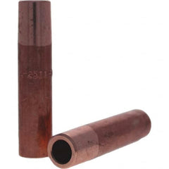 Tuffaloy - Spot Welder Tips For Use With: 5RW Electrode Holder Type: Straight Tip C Nose (Flat) - Industrial Tool & Supply