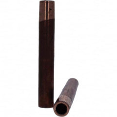 Tuffaloy - Spot Welder Tips For Use With: 7RW Electrode Holder Type: Straight Tip C Nose (Flat) - Industrial Tool & Supply
