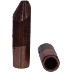 Tuffaloy - Spot Welder Tips For Use With: 5RW Electrode Holder Type: Straight Tip D Nose (Offset) - Industrial Tool & Supply