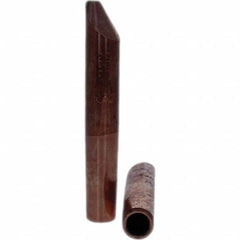 Tuffaloy - Spot Welder Tips For Use With: 4RW Electrode Holder Type: Straight Tip D Nose (Offset) - Industrial Tool & Supply