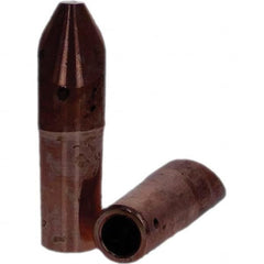 Tuffaloy - Spot Welder Tips For Use With: 4RW Electrode Holder Type: Straight Tip D Nose (Offset) - Industrial Tool & Supply