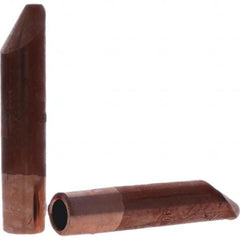 Tuffaloy - Spot Welder Tips For Use With: 5RW Electrode Holder Type: Straight Tip D Nose (Offset) - Industrial Tool & Supply