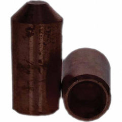 Tuffaloy - Spot Welder Tips For Use With: 5RW Electrode Holder Type: Straight Tip E Nose (Truncated) - Industrial Tool & Supply