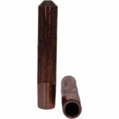 Tuffaloy - Spot Welder Tips For Use With: 6RW Electrode Holder Type: Straight Tip E Nose (Truncated) - Industrial Tool & Supply