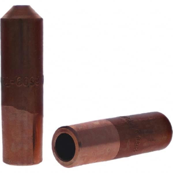 Tuffaloy - Spot Welder Tips For Use With: 4RW Electrode Holder Type: Straight Tip E Nose (Truncated) - Industrial Tool & Supply