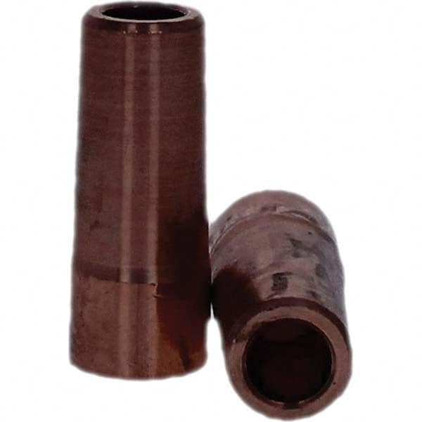 Tuffaloy - Spot Welder Tips For Use With: 4RW Electrode Holder Type: Straight Tip F Nose (Radius) - Industrial Tool & Supply