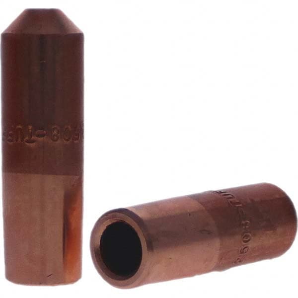 Tuffaloy - Spot Welder Tips For Use With: 5RW Electrode Holder Type: Straight Tip E Nose (Truncated) - Industrial Tool & Supply