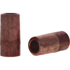 Tuffaloy - Spot Welder Tips For Use With: 5RW Electrode Holder Type: Straight Tip F Nose (Radius) - Industrial Tool & Supply