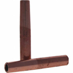 Tuffaloy - Spot Welder Tips For Use With: 4RW Electrode Holder Type: Straight Tip F Nose (Radius) - Industrial Tool & Supply