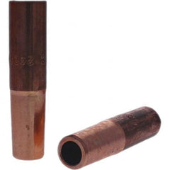 Tuffaloy - Spot Welder Tips For Use With: 5RW Electrode Holder Type: Straight Tip F Nose (Radius) - Industrial Tool & Supply