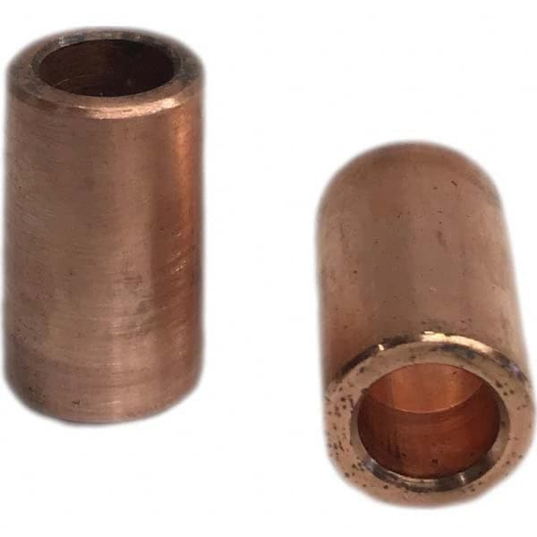 Tuffaloy - Spot Welder Tips For Use With: 5RW Electrode Holder Type: Straight Shank for 5RW Male Cap - Industrial Tool & Supply
