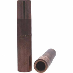 Tuffaloy - Spot Welder Tips For Use With: 7RW Electrode Holder Type: Straight Tip F Nose (Radius) - Industrial Tool & Supply