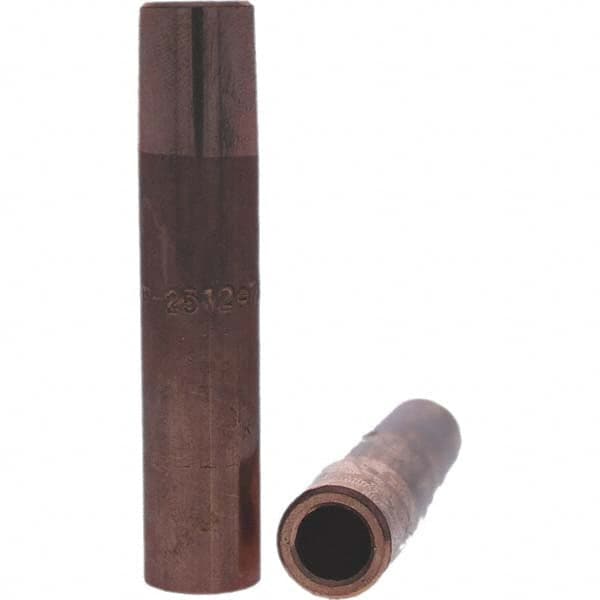 Tuffaloy - Spot Welder Tips For Use With: 5RW Electrode Holder Type: Straight Tip F Nose (Radius) - Industrial Tool & Supply