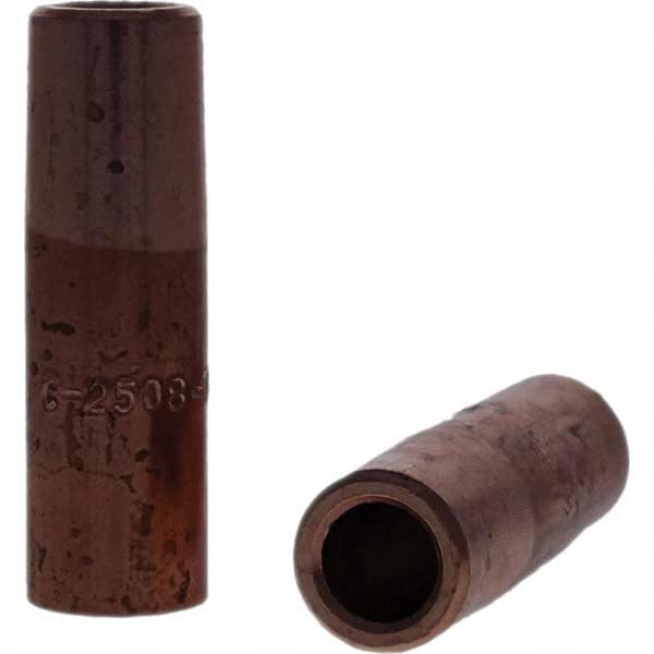 Tuffaloy - Spot Welder Tips For Use With: 7RW Electrode Holder Type: Straight Tip F Nose (Radius) - Industrial Tool & Supply