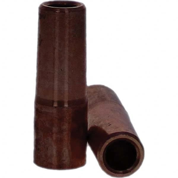 Tuffaloy - Spot Welder Tips For Use With: 4RW Electrode Holder Type: Straight Tip C Nose (Flat) - Industrial Tool & Supply