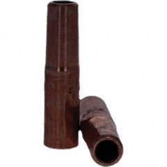 Tuffaloy - Spot Welder Tips For Use With: 4RW Electrode Holder Type: Straight Tip C Nose (Flat) - Industrial Tool & Supply