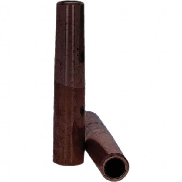 Tuffaloy - Spot Welder Tips For Use With: 4RW Electrode Holder Type: Straight Tip C Nose (Flat) - Industrial Tool & Supply