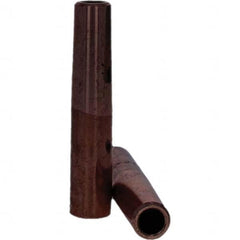 Tuffaloy - Spot Welder Tips For Use With: 4RW Electrode Holder Type: Straight Tip C Nose (Flat) - Industrial Tool & Supply